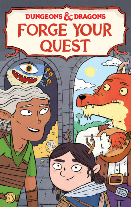 ปกการ์ด Dungeons & Dragons: Forge Your Quest